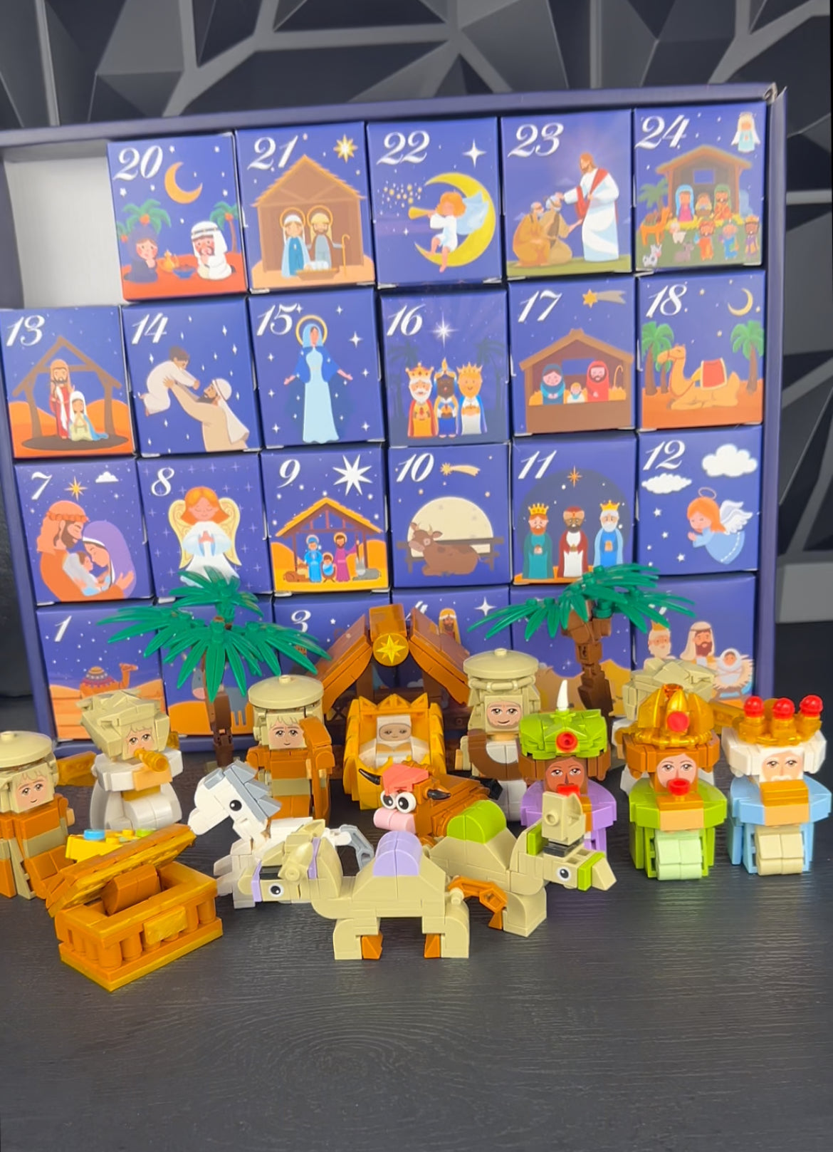 Nativity Scene 24-Day Advent Calendar