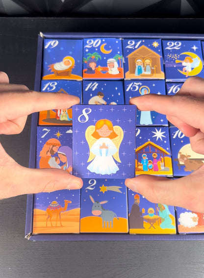 Nativity Scene 24-Day Advent Calendar